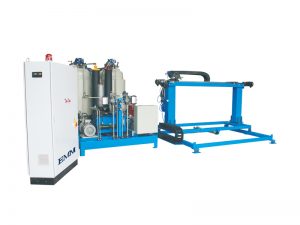 automatski stalni visokotlačni poliuretanski pjenjenje proizvodni stroj, pu pjene izolacija zidne panel ploče izradu stroja